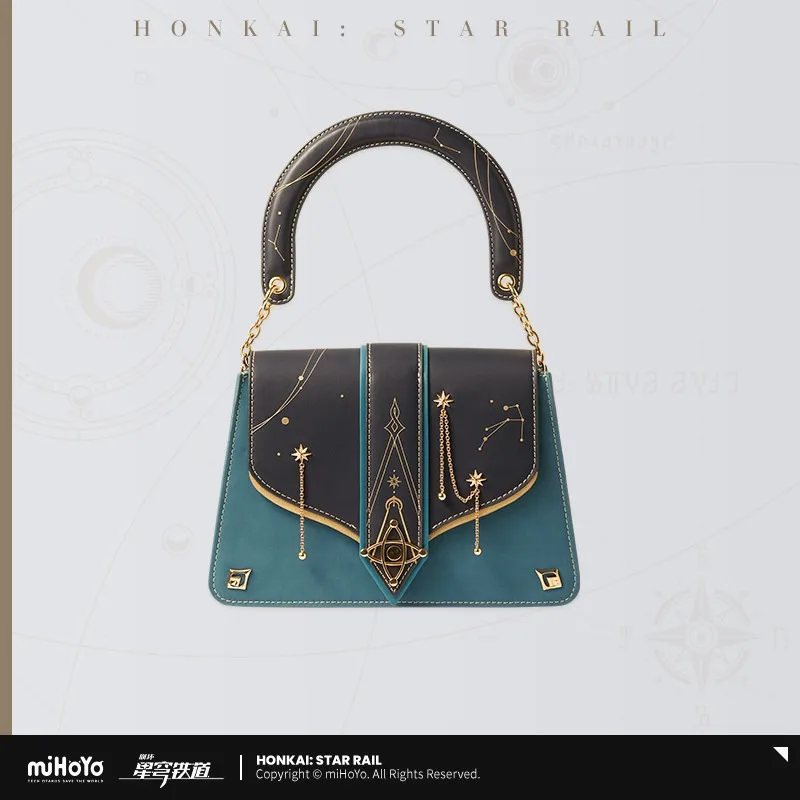 

[Official Merchandise] Honkai：Star Rail Cosplay Anaxagoras Theme Impressions Leather PU Shoulder Bag Handbag