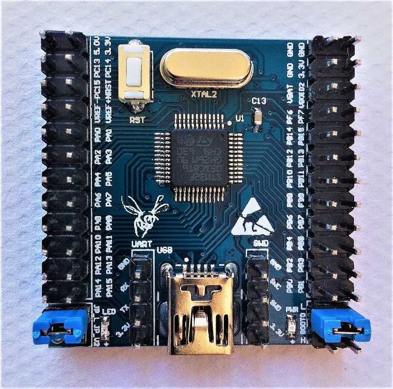 Placa central STM32F051C8T6, placa de desarrollo de sistema mínimo, Mini placa central STM32F051