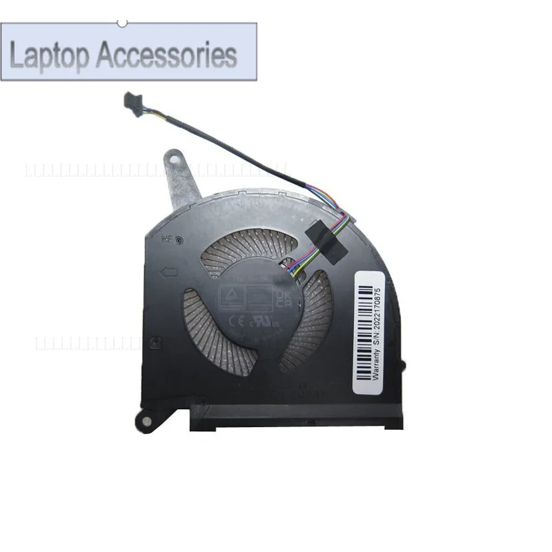 VENTILADOR DE CPU para ordenador portátil F para Gigabyte para AORUS 17 YE5 XE5 KE5 AORUS 17 YE4 XE4 KE4 4 pines
