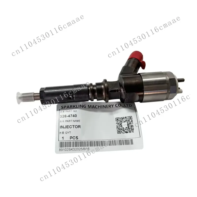 326-4740 Excavator 319D 315D L Fuel Injector 3264740 for Construction Machinery Parts