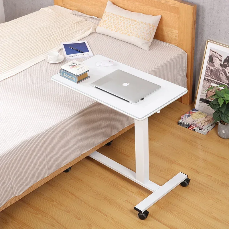 

Pneumatic automatic lifting table, movable sofa, bedside table, simple modern lazy person, laptop, table, bed use