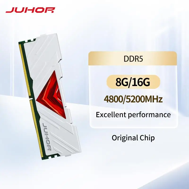 New JUHOR Memoria ram DDR5 16GB 4800MHz 5200MHz DIMM DesktopComputer Gaming Memory Ram