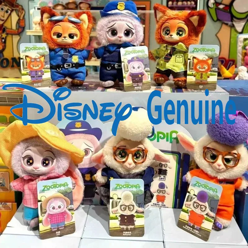 

ZootopiaBlindBoxfeaturesanimeinspiredколлекционные персонажи, игрушки на тему мультфильмов с милыми плюшевыми виниловыми куклами в виде Никака и Джуди