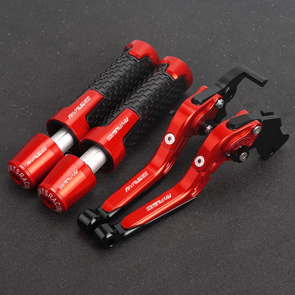 

Rivale 800 For MV AGUSTA Rivale800 2013 2014 2015 2016 Motorcycle Handlebar Hand Grips Ends Handle Brake Clutch Levers