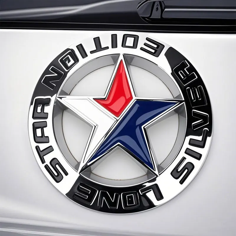 

for Jeep Lone Star Texas Off-Road Modified accessories Car Logo Badge LoneStar EDITION chevrolet trunk motorcycle Car Stickers