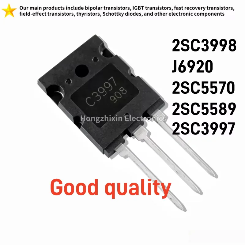 10PCS 2SC3998 J6920 2SC5570 2SC5589 2SC3997 TO-264 C3998 J6920 C5570 C5589 C3997 Ultrasonic Power Tube