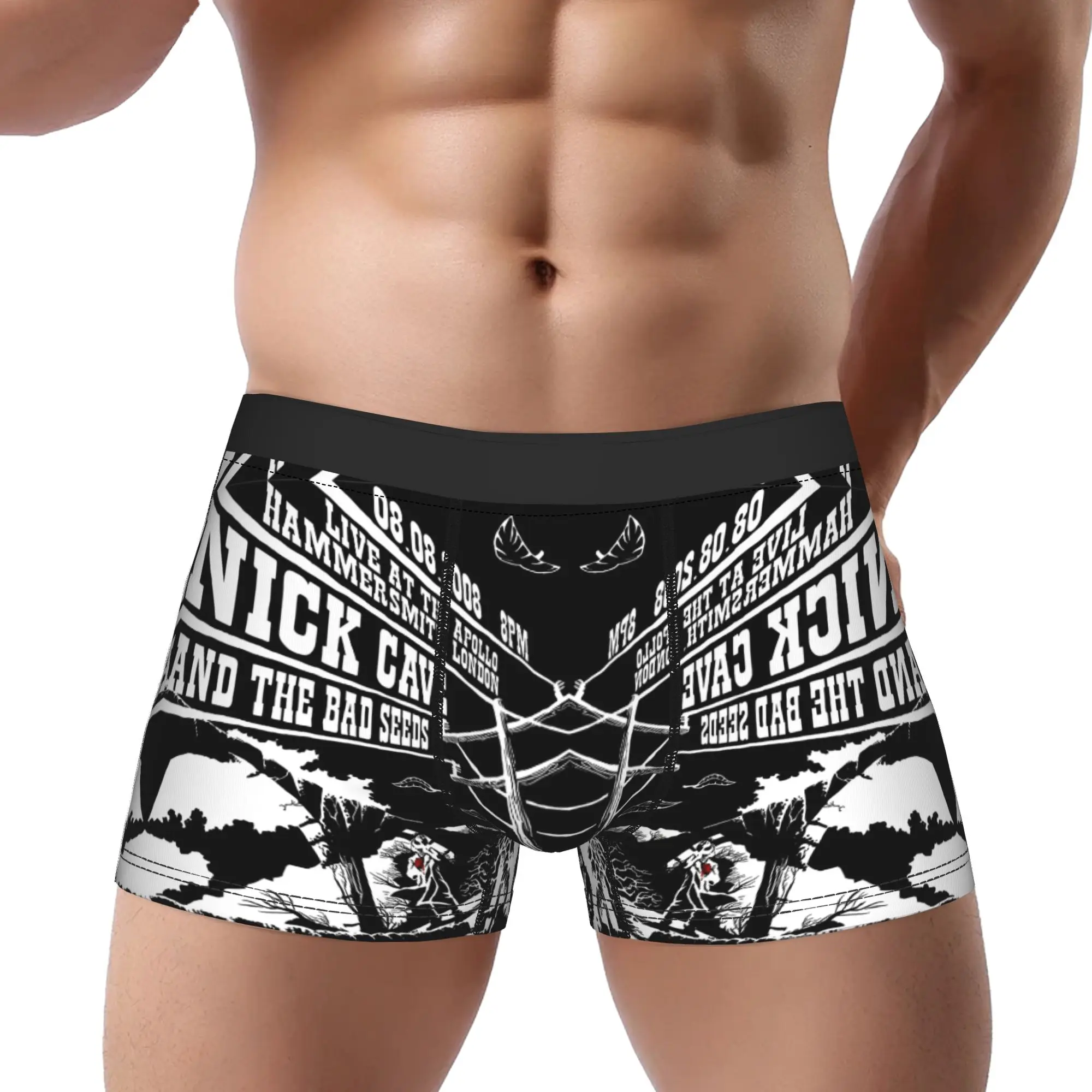 

Трусы Nick Cave Homme, мужское нижнее белье, вентилируемые шорты Nick Cave, трусы-боксеры