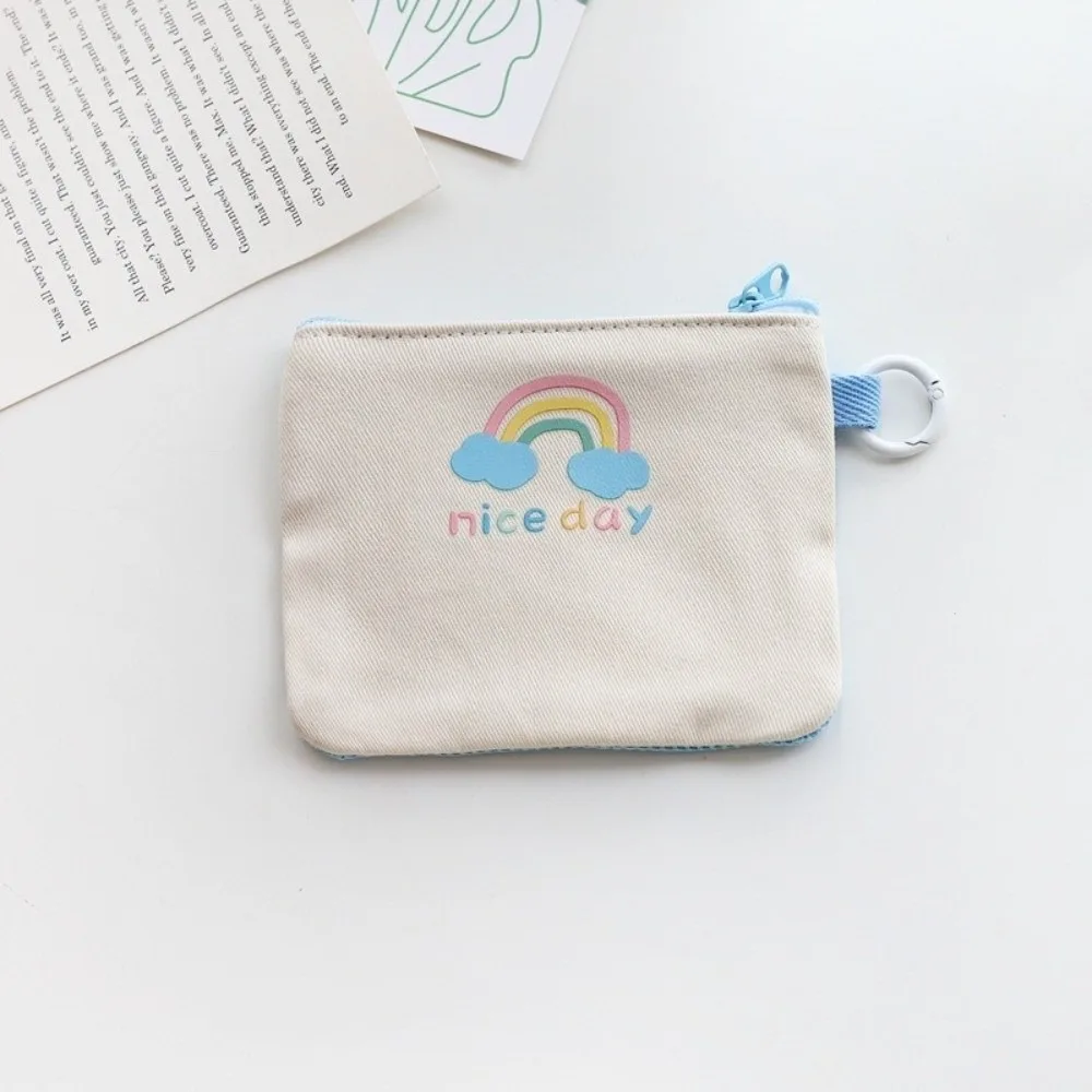 

Portable Solid Color Coin Purse Mini Multifunctional Storage Bag with Zipper Mesh Makeup Bag Travelling Storage