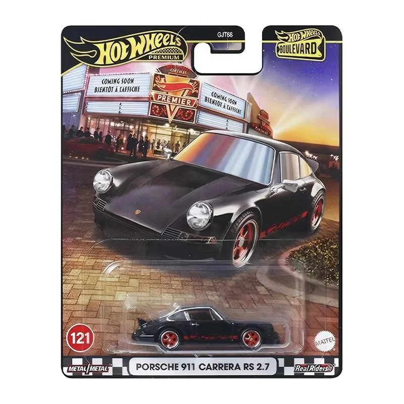 Presale Hot Wheels Cars Boulevard 2025 #121-125 Datsun 510 Wagon Porsche 911 Bugatti Chiron Ford 1/64 Diecast Car Toy GJT68