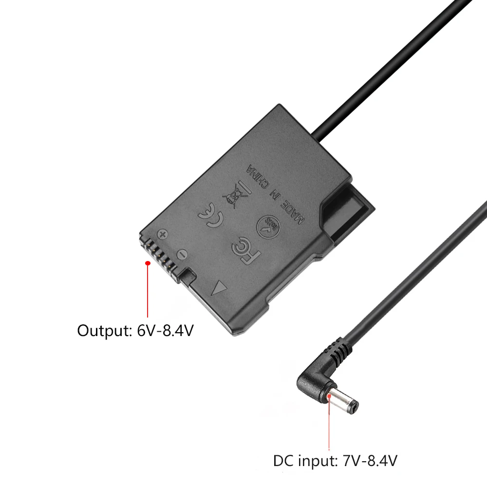 EN-EL14 EN-EL14a Dummy Battery EP-5A DC Coupler for Nikon D5600 D5500 D5300 D5200 D5100 D3300 D3400 D3200 Df Cameras