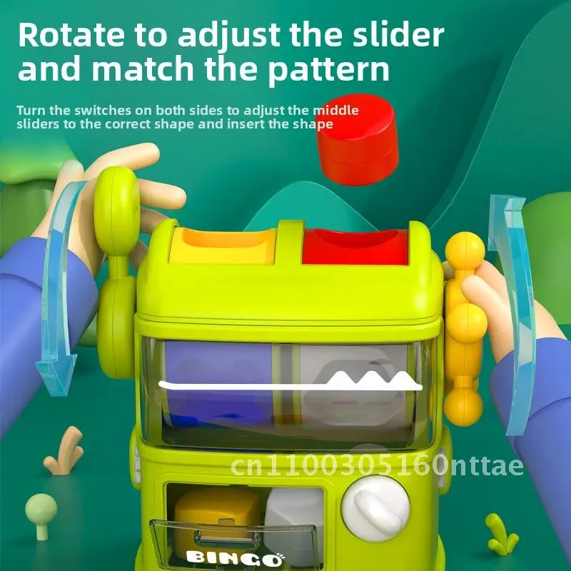 เครื่องเกมจับคู่รูปไดโนเสาร์สำหรับเด็ก ของเล่นเสริมพัฒนาการสำหรับเด็กเล็ก ฝึกการประสานมือและตา พร้อมฝึกการรับรู้สี สำหรับเด็กอายุ 0-3 ปี