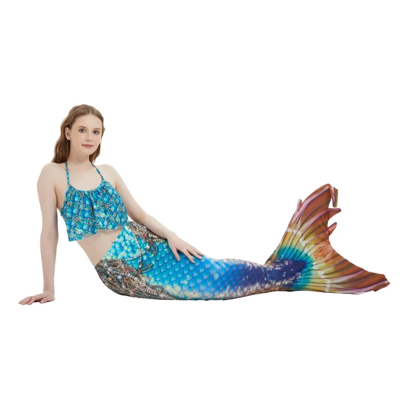 

FC6Adult Mermaid Tail Princess Dress Mermaid Holiday Mermaid Costume Cosplay Summer Mermaid Swimsuit Birthday Cosplay@FC8！