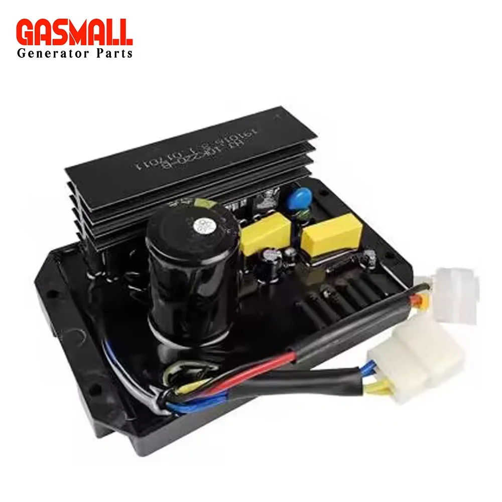 Hj.10k3p380 Three-Phase Avr Diesel Generator Automatic Voltage Regulator Stabilizer Gaso Control Module 10kw 20kw 7-Wire