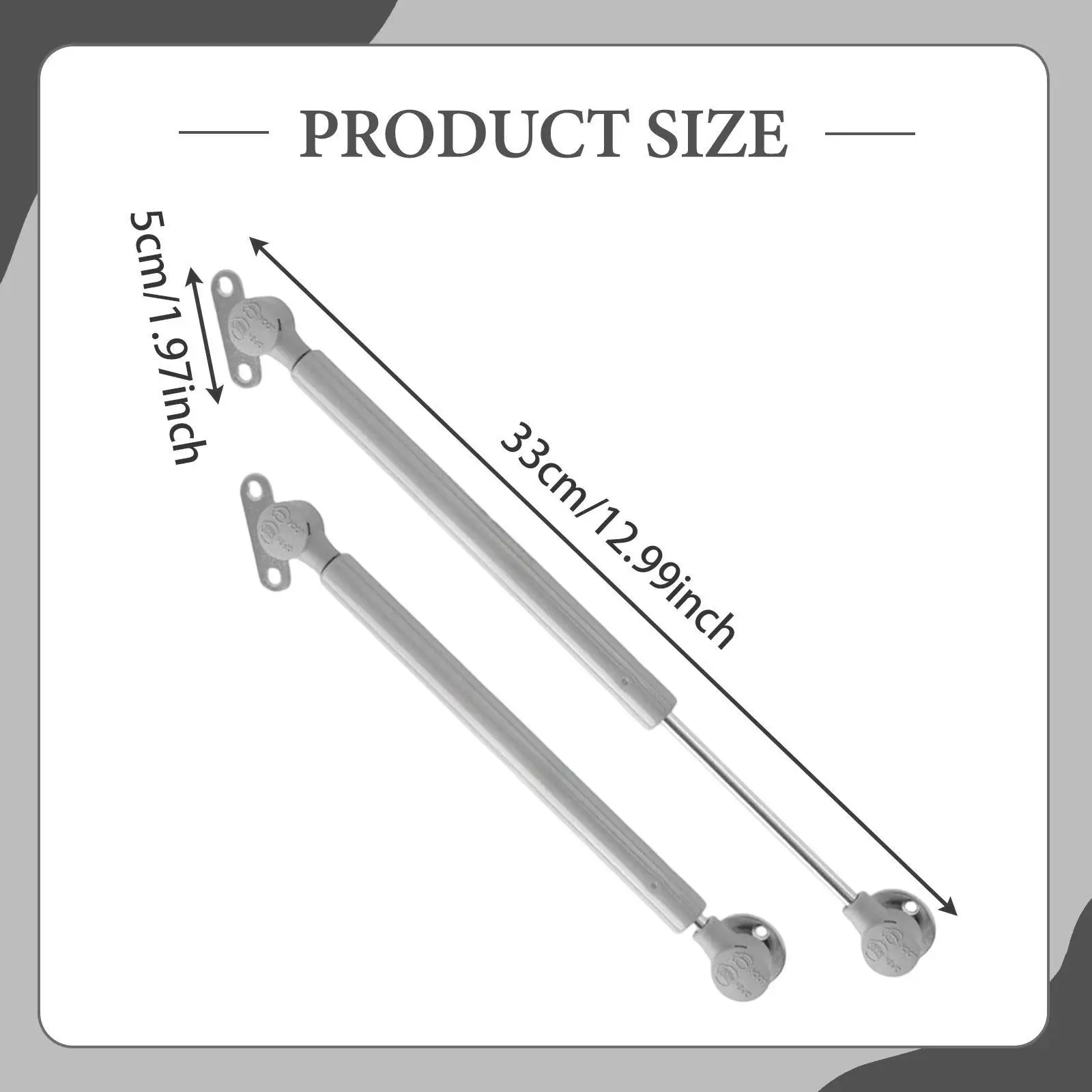 2x Gas Strut Spring Hinges Toy Box Hinges Soft Close Flat Lid Support Hinges for Storage Heavy Curved Round Arched Flat Lids 2x Gas Strut Spring Hinges Toy Box Hinges Soft Close Flat Lid Support Hinges for Storage Heavy Curved Round Arched Flat Lids