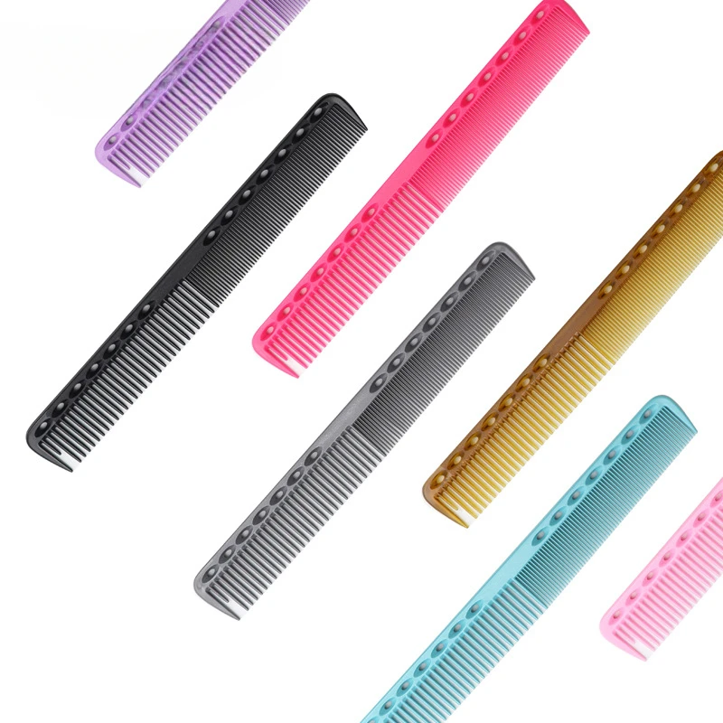 8 Colors Professional Hair Combs Barber Hairdressing Hair Cutting Brush Anti-static Tangle Pro Salon Hair Care Styling Tool