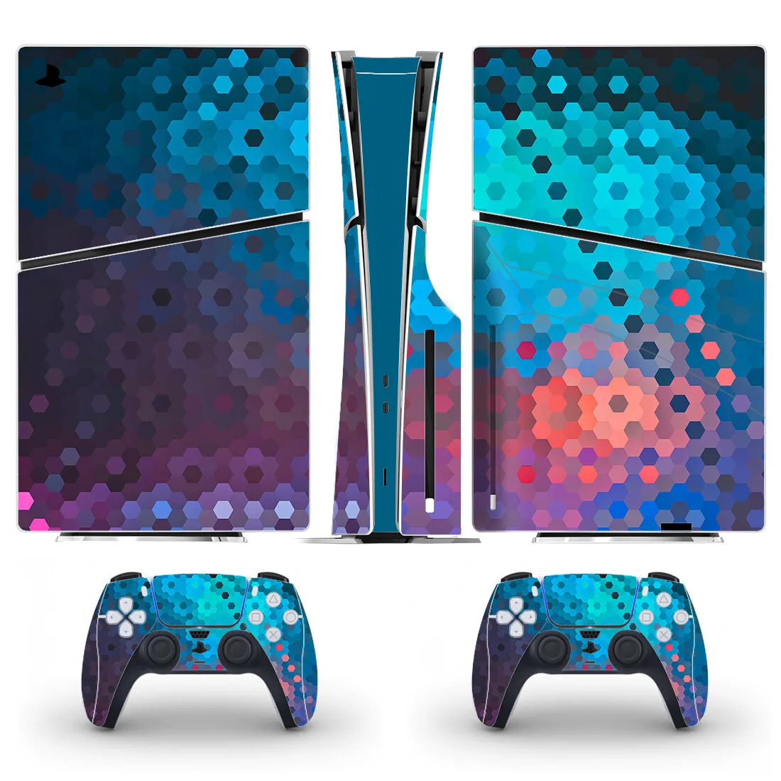 

New PS5 Slim Disc Skin Sticker Decal Cover for Console Controller PS5 Slim Disk Skin Sticker Vinyl