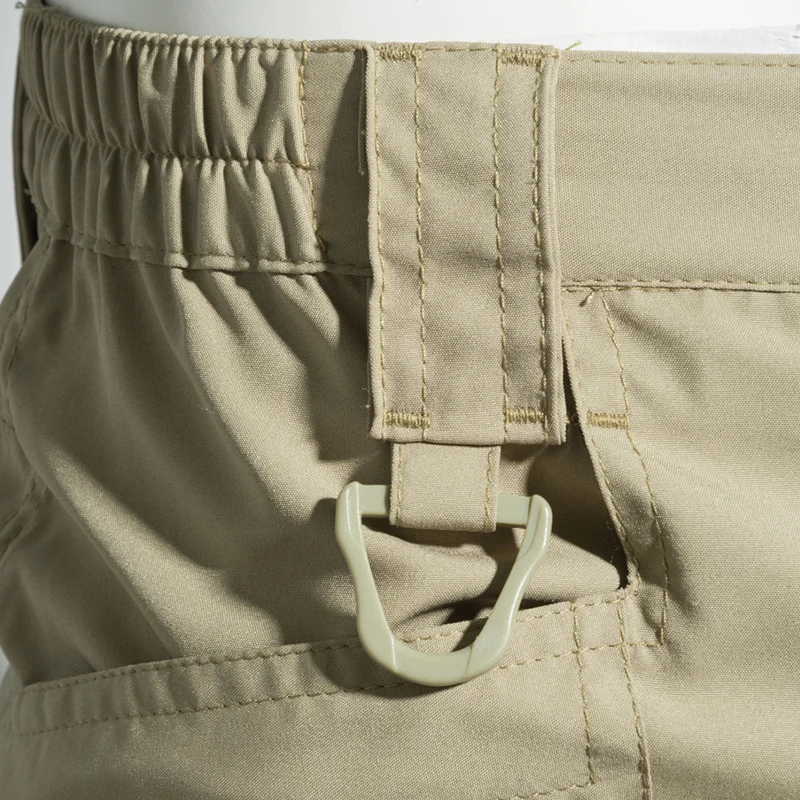 Men Quick Dry Softshell Elastic Tactical Sportwear Cargo Military Hiking Camping Climbing Casual Short Pants Running Fitness Gym