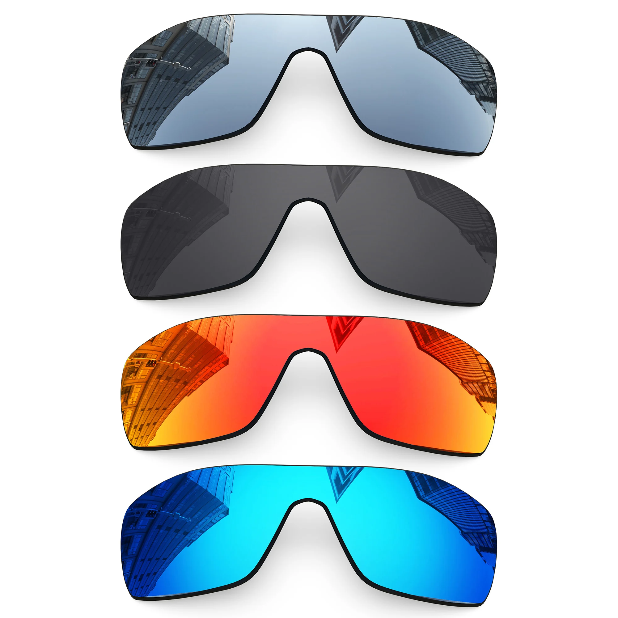 ONDEX Polarized Replacement Lenses for Oakley Batwolf OO9101 - 27mm Sunglasses - Multiple Color