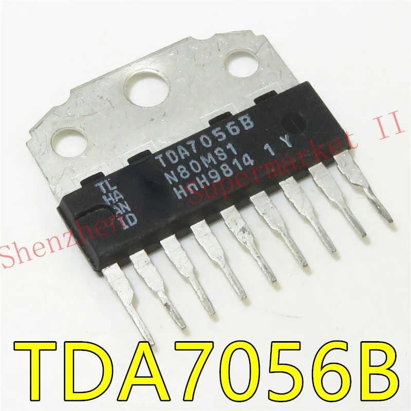 1pcs/lot TDA7056A TDA7056B TDA7056 ZIP-9 In Stock 5 W mono BTL audio amplifier with DC volume control