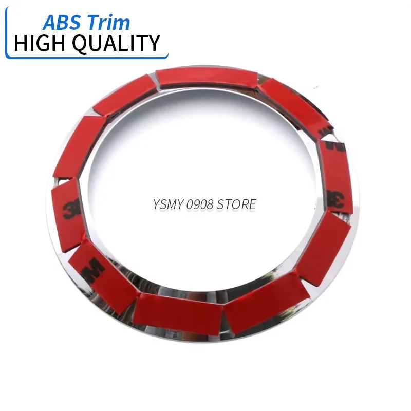 1 PCS Circle Frame for Car Shift Knob Gear Cover for Prius 30 2009 ABS Chrome Car Interior Accessories