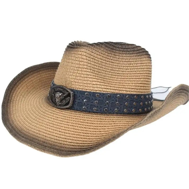 39BD handgefertigte Hutbänder für Fedora, Cowboyhut, Damenhutgürtel, Strohkappe, Filzhut – Detail 4