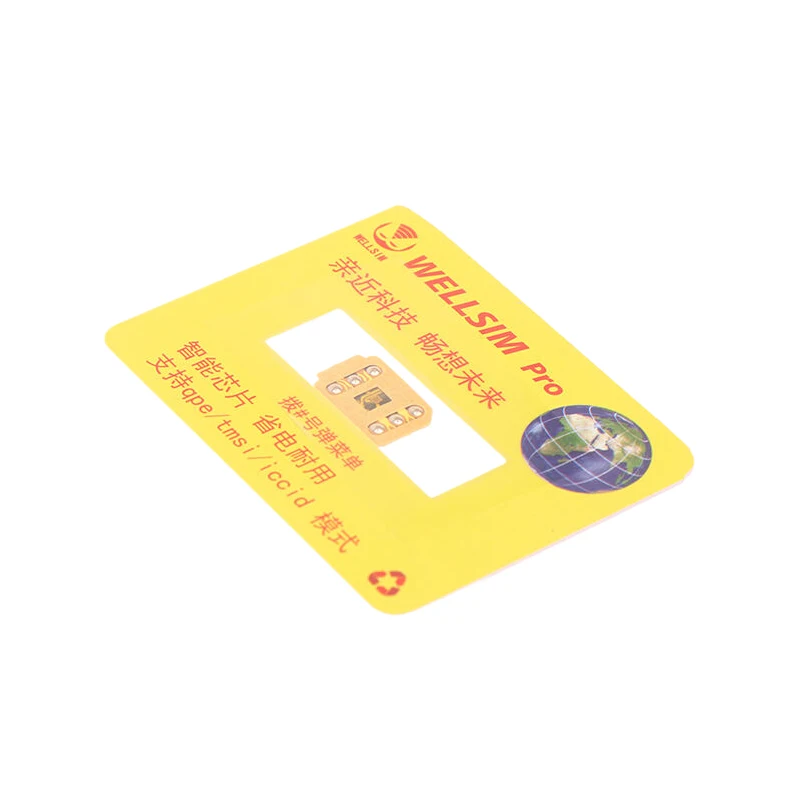 New WELLSIM PRO Single Sided Adhesive Universal Card Sticker Suitable For The Entire 6-15PM Series ICCID Mode