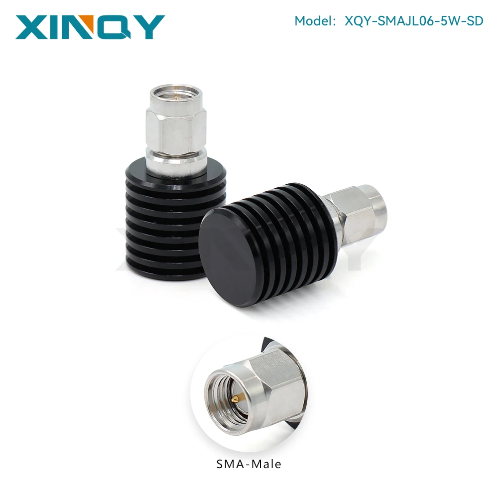 XINQY RF Coaxial Load, SMA Male, 6GHz, 5W, 50 Ohm, Test Grade Termination Dummy Plug