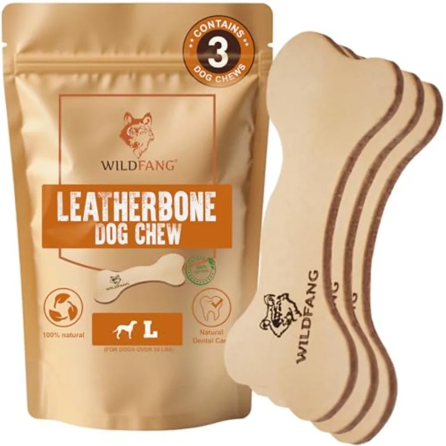 

® Leather Dog Toy Large Soft Dog Chew Toys for Gentle Chewers Puppies Senior or Older Dogs with Sensitive Teeth Non-Toxic Stuff