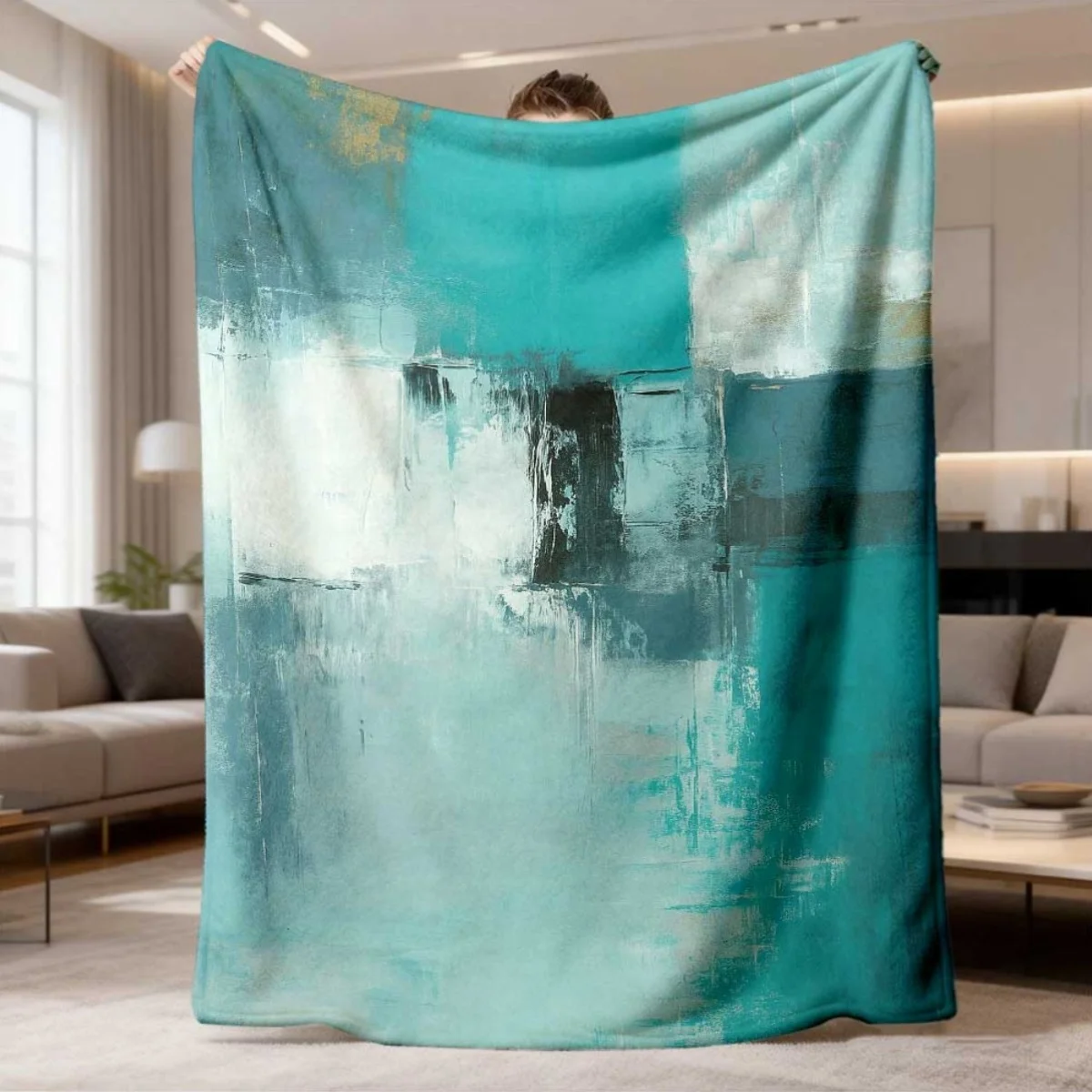 Throw Blanket Cool 1950s Style Cozy Throw Great Gift For Retro Art Lovers And Vintage Interior Decor Enthusiasts