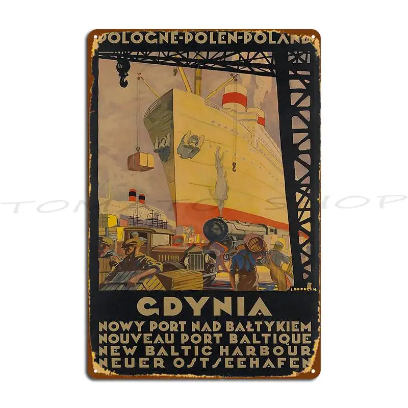 Belgrade Metal Sign Club Cinema Garage Printing Printing  Tin Sign Poster