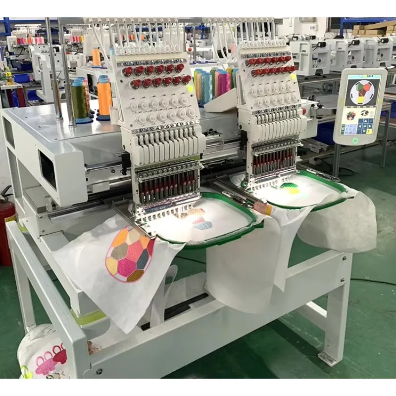 High Quality T-shrit  Embroidery Machine Computerized Embroidery Machine Clothes Single Head Embroidery Machine