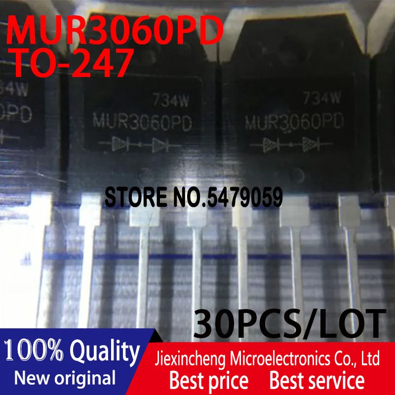 

New original MUR3060PD MUR3060 TO-247 30PCS