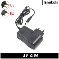 AC AD Adaptor AC100-240V 50/60Hz DC 5V 0.6A Power Adapter 5.5 Large Head