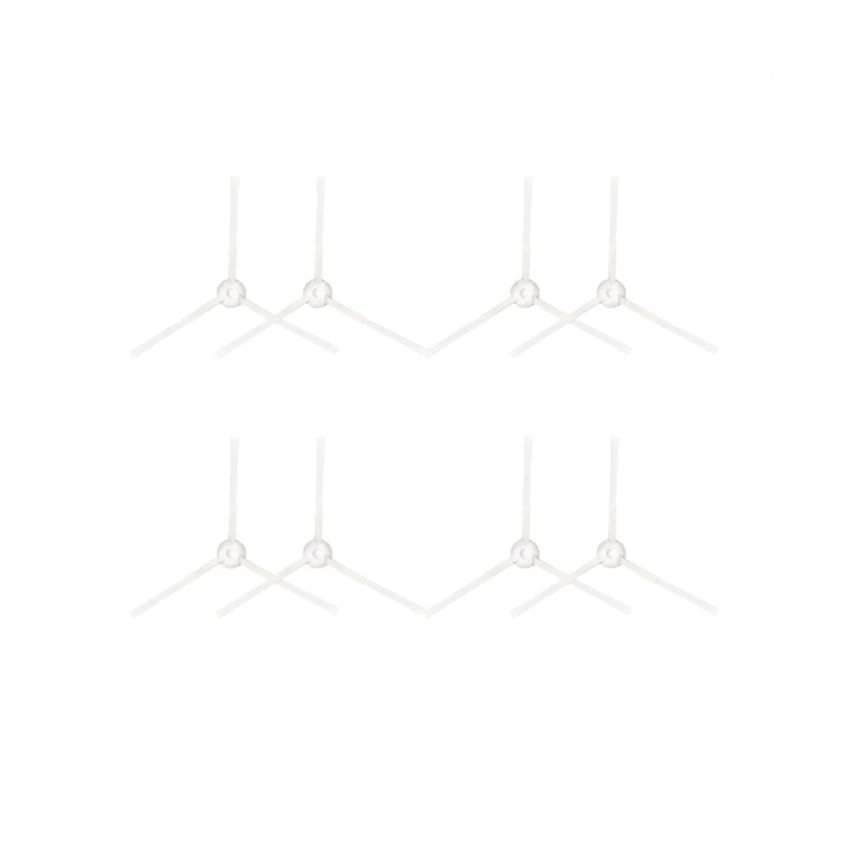 8 Pcs Side Brush for Tefal Rowenta X-Plorer Serie 95 RG7975WH RG7987WH Robotic Vacuum Cleaner Spare