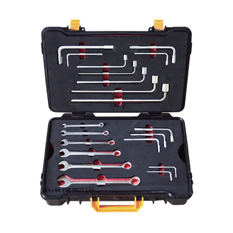 21Pcs GS Certified Non-Magnetic Titanium Tool Set Corrosion Resistant Professional Hand Tools For Industrial Medical Aviation