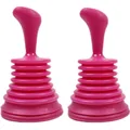 hot pink 2pcs