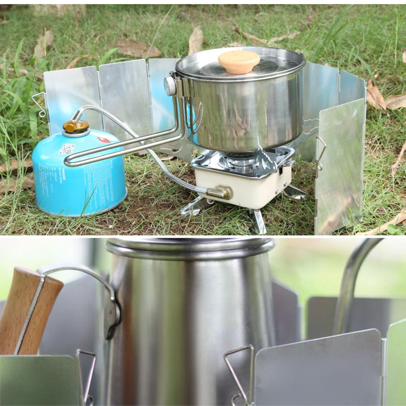 Outdoor Stove Wind Shield 5