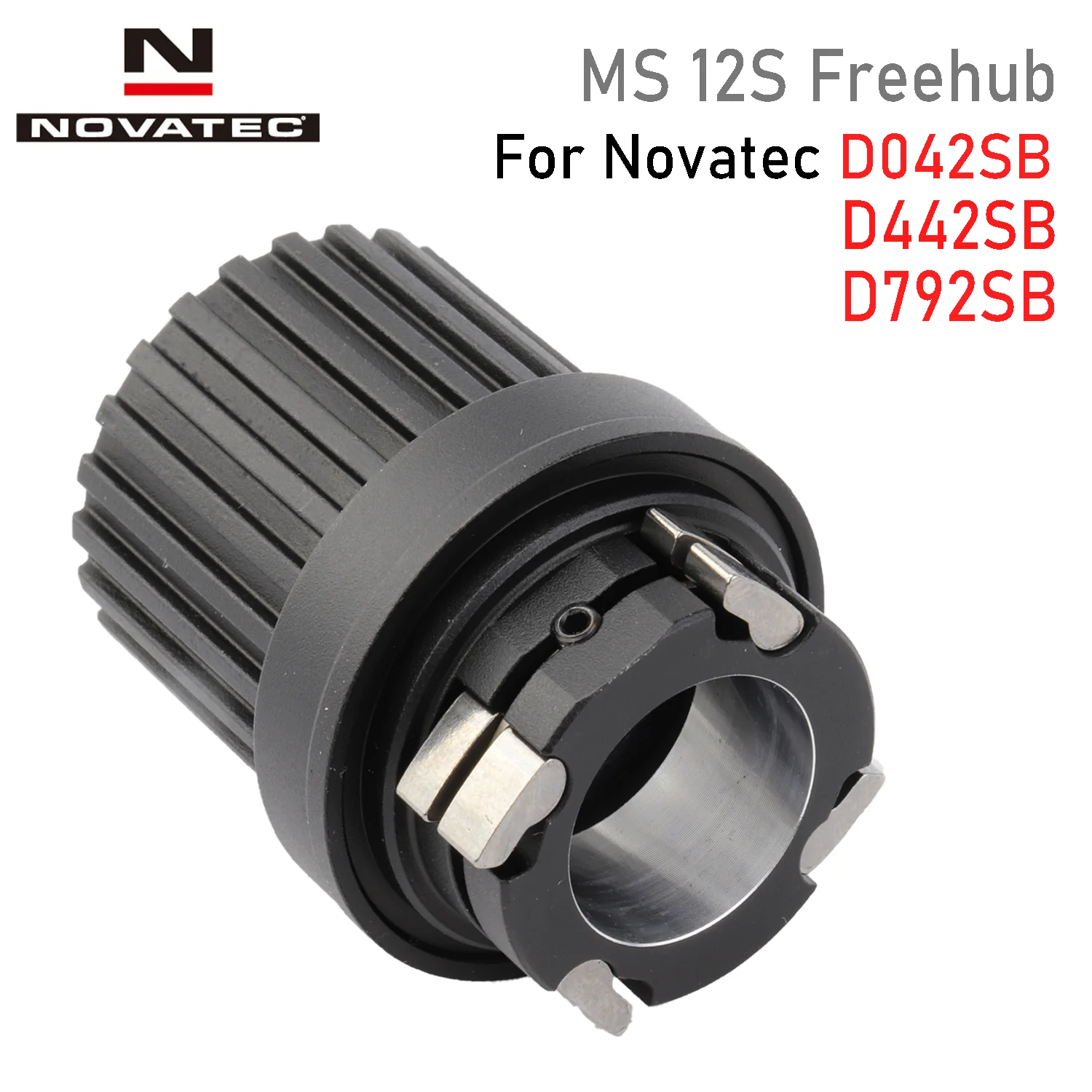 Кассета Micro Spline Freehub MS 12S Speed D042SB D792SB D612SB A2 B2 для велосипедных втулок Novatec, алюминий Кассета Micro Spline Freehub MS 12S Speed D042SB D792SB D612SB A2 B2 для велосипедных втулок Novatec, алюминий