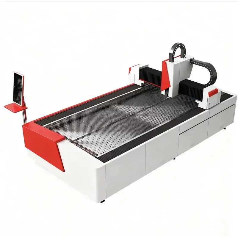 High Power Industrial Grade CNC Fiber Cutting Machine for Metal Sheet Processing Equipment for 1500W 3000W 6000W 12000W