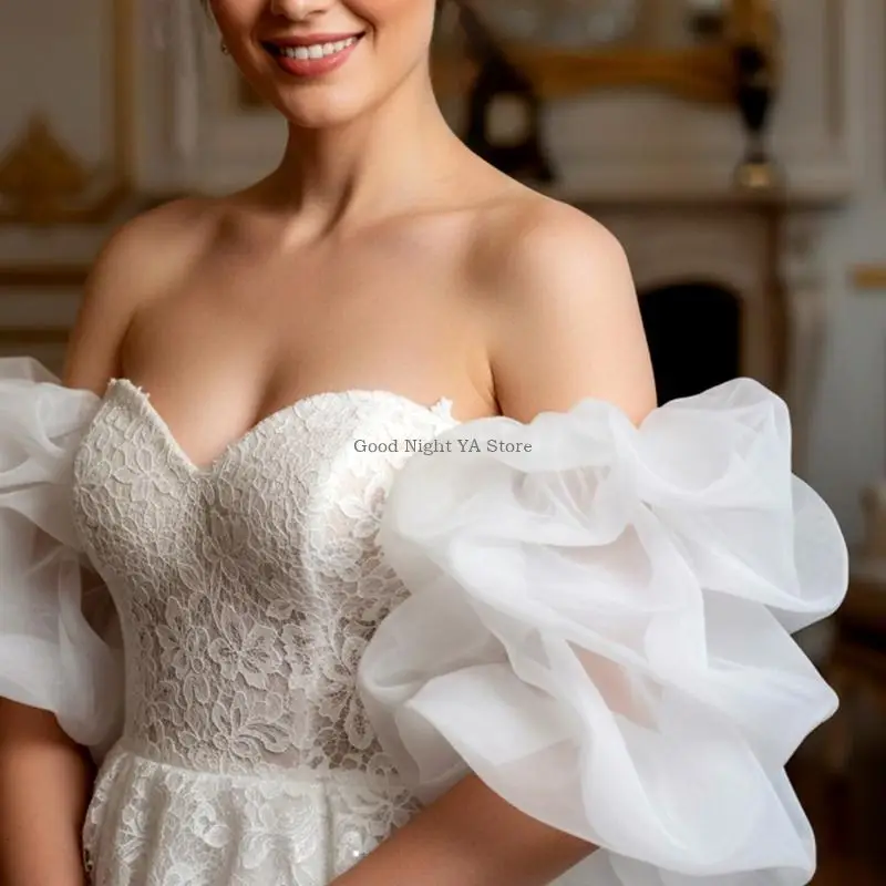  Breathable Wedding Arm Sleeves Lightweight Fabric for Bride Comfortable Fit