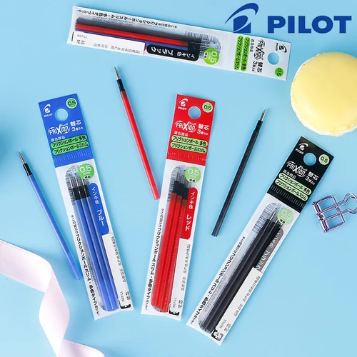 Imagen 2 del producto Recambio de bolígrafo de Gel borrable Pilot FriXion, LFBTRF-30EF/UF, adecuado para LKFB-60EF/LFBS-18UF, 0,38/0,5mm, papelería para volver a la escuela, 3 uds.