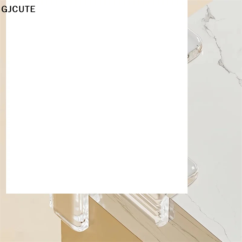 

4Pcs Transparent Table Corner Covers Anticollision Babyproofing Furniture Corner Bumper Guards Durable Corner Stickers