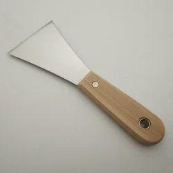 Japanese Diagonal Putty Knife Stainless Steel Coat Knife Corner Spatula Patel Push Shovels Construction Tools  For Tile Builder