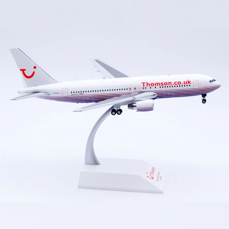 1:200 Diecast Alloy Plane Thomson Holidays Boeing B767-200ER Aircraft Jet Model G-BRIG Collection Display Fans Gifts XX2656