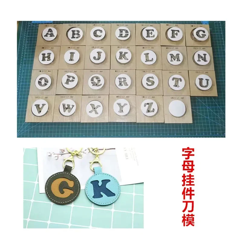 Capital Letter Pendant Knife Mold All Kinds of Handmade Leather Die Customization