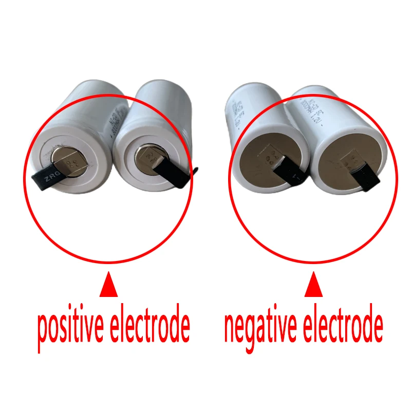 SC 1.2V 3000mAh Rechargeable Battery Sc Sub C Ni-cd Cell Batteries with Welding Tabs for Electric Drill Screwdriver