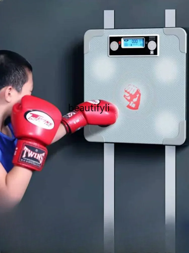 Smart Music Boxing Machine Bluetooth Boxing Wall Target Boxing Training Wall-Mounted Reaction Target Professional Fitness