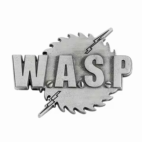 Stranger Pin Eddie Munson WASP Pins Badge Button Brooch for Backpacks and Jacket Vintage Jewelry Fans Gifts