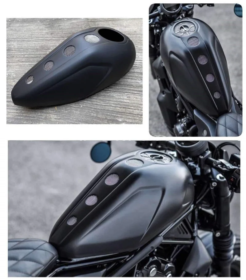 Full Fuel Gas Tank Cover for Honda REBEL CM 250 300 500 CMX250 CMX300 CMX500 2017 2018 2019 2020 2021 2022 2023 17 18 19 20-23