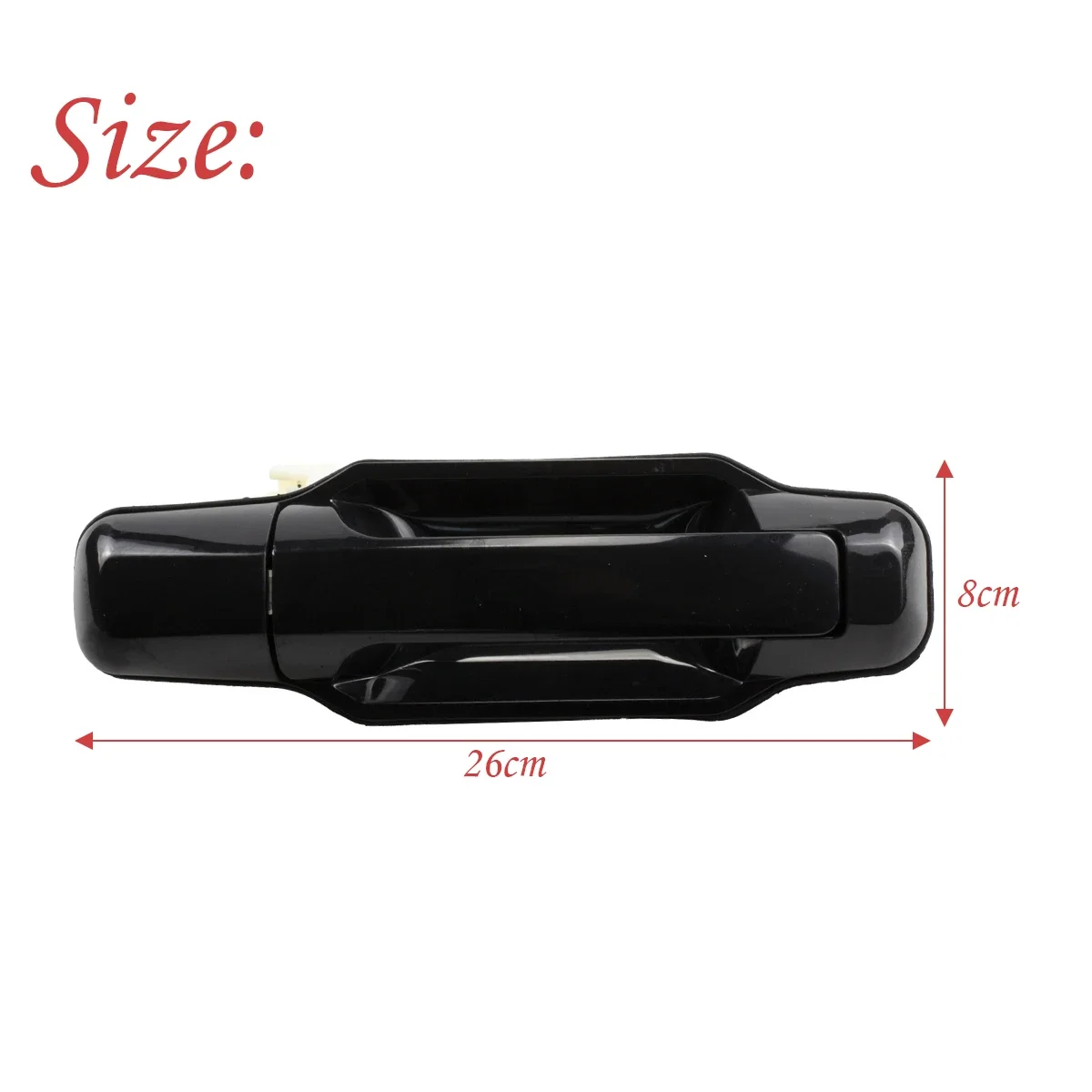 LHD Front Left/Right Black Exterior Door Handles For Kia Sorento 2003 2004 2005 2006 2007 2008 2009 826503E021 826603E021